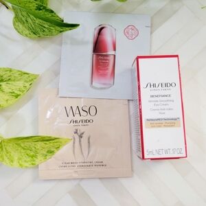 NEW! Shishedo Samples - Eye Cream, Infusing Concentrate, Mega-Hydrating Cream